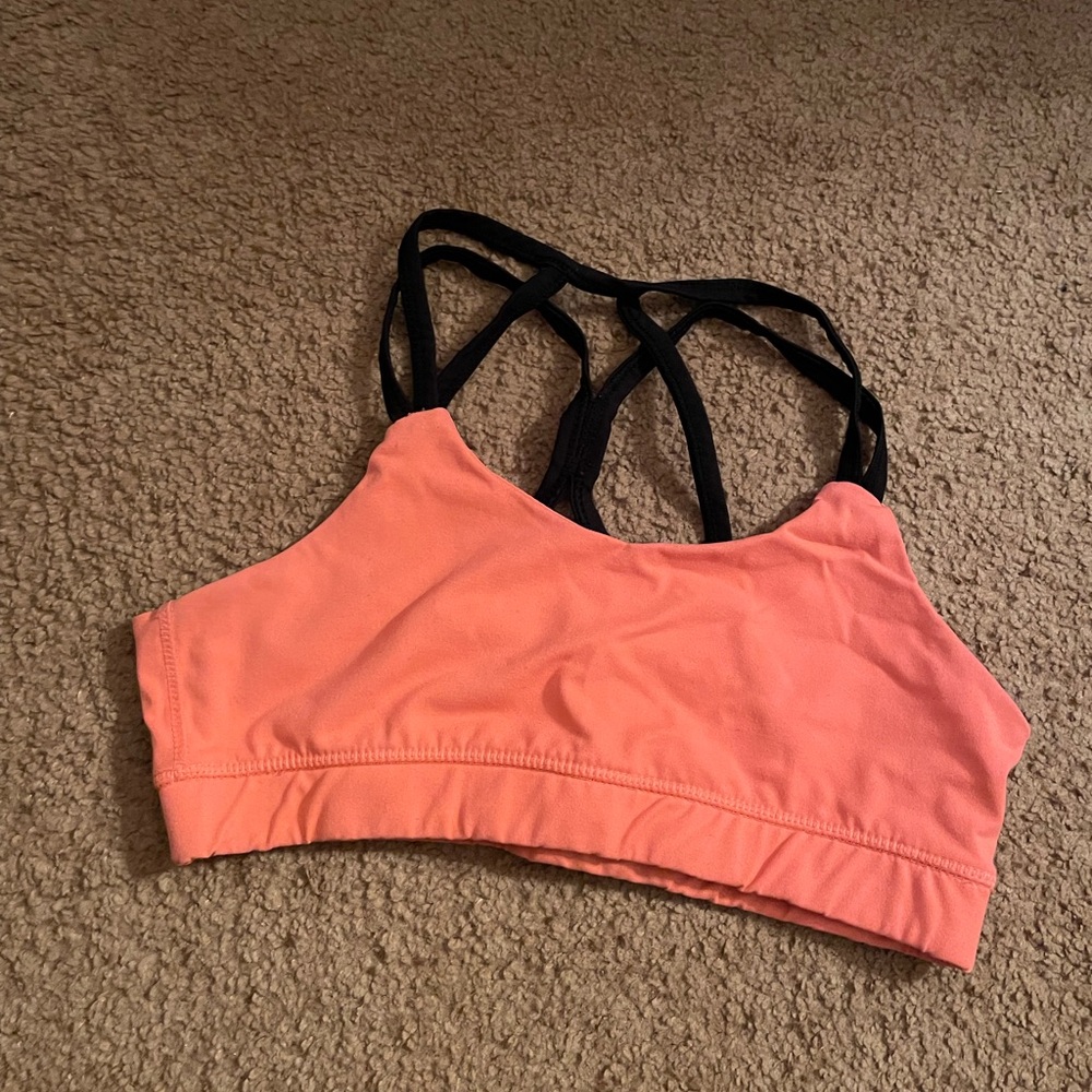 Women's Coral Sports Bra Kids